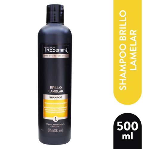 Shampoo Tresemme Brillo Lamelar en Botella - 500 ml