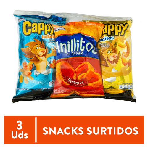 Infladito Yummies Anillito 3 Pack - 295 g