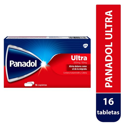 Panadol Ultra 16 Tabletas