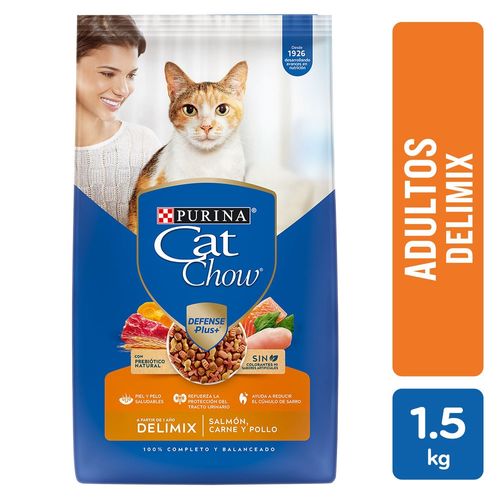 Comida para gatos Purina Cat Chow adulto delimix 1.5 kg