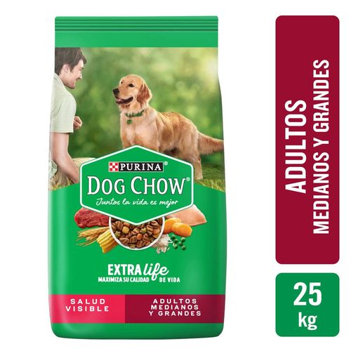 Comida para perro Purina Dog Chow Adulto medianos y grandes 25 kg