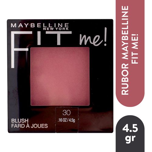 Rubor Maybelline Fit Me 30 Rose - 4.5 g