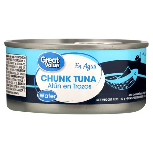 Atún Great Value En Agua -170 g