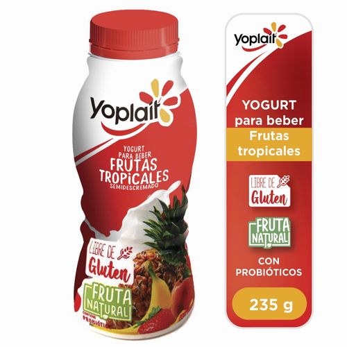 Yogurt Yoplait Semidescremado Con Frutas Tropicales - 235 g