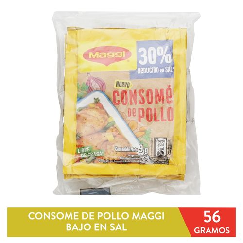 Consome Maggi Pollo Bajo En Sal - 36 g