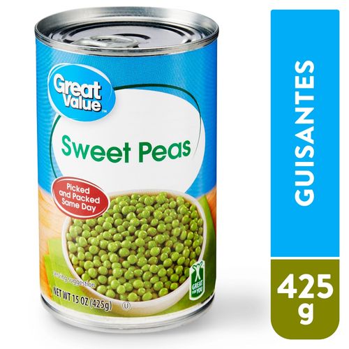 Guisantes Great Value - 425 g