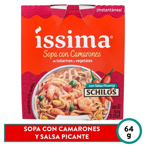 Sopa Camarón Issima con Chile - 64 g