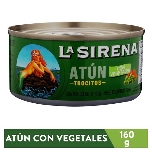 Atún Con Vegetales Trocitos La Sirena - 160 g