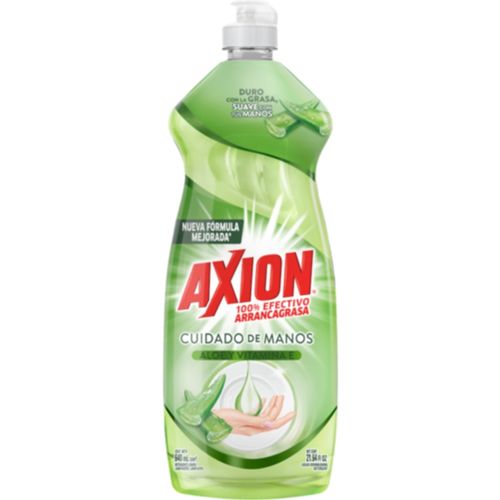 Lavaplatos Líquido Axión Toque De Crema Aloe Y Vitamina E - 640ml