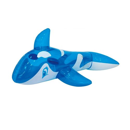 Inflabl Flotador Ballena Bl 135x73x60 Cm