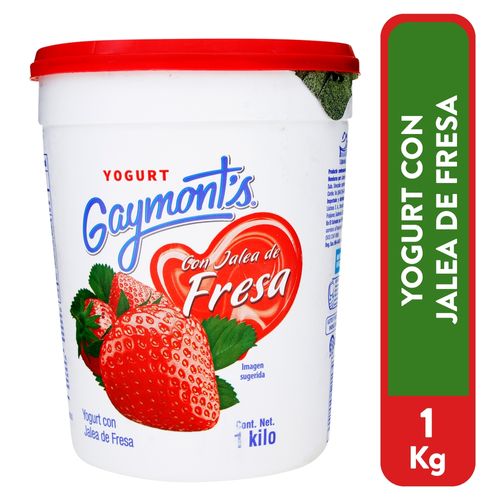 Yogurt Gaymonts Sabor A Fresa - 1000 ml
