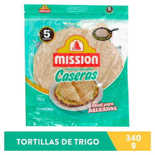 Tortilla Mission Casera De Trigo - 340 g
