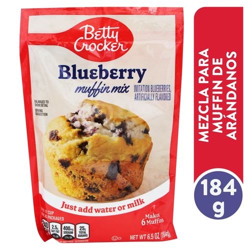Mezcla Betty Crocker Muffin Blueberry - 184 g