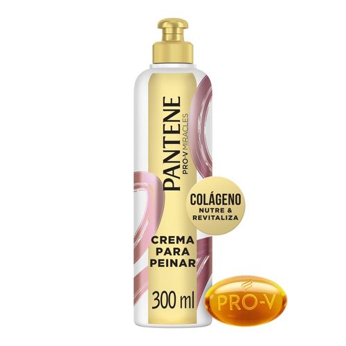 Crema para Peinar Pantene Pro-V Miracles Colágeno Nutre & Revitaliza 300 ml