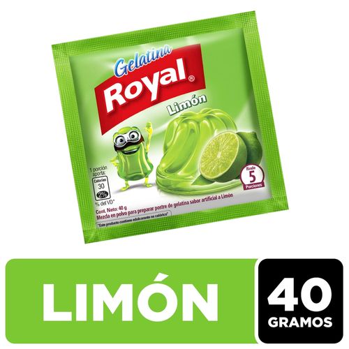 Gelatina Royal Limón - 40g