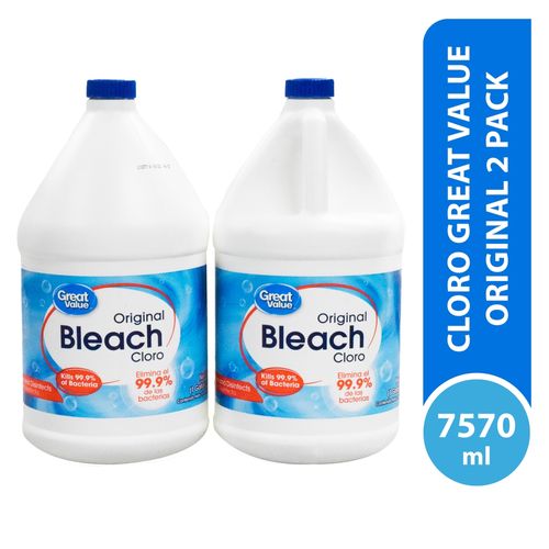 Cloro Great Value original 2 pack -7570ml