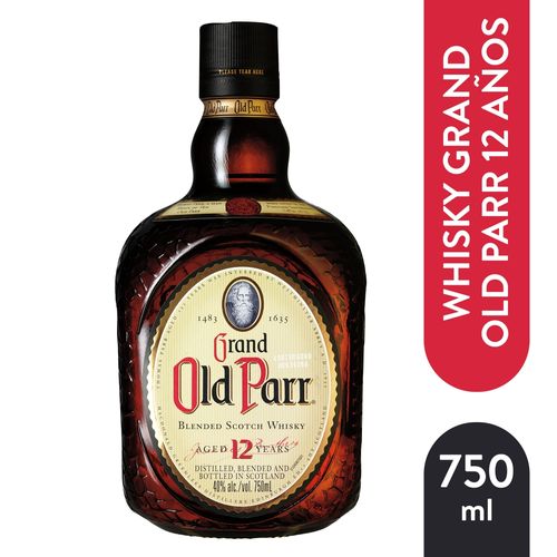 Whisky Old Parr  12 años  - 750ml