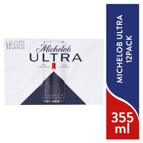 Cerveza Ultra Michelob Lata 12Pack 4260lm