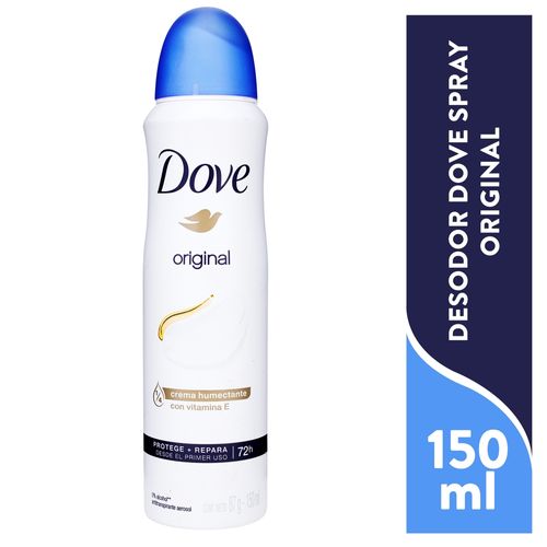 Desodorante Dove Original en Aerosol - 150 ml
