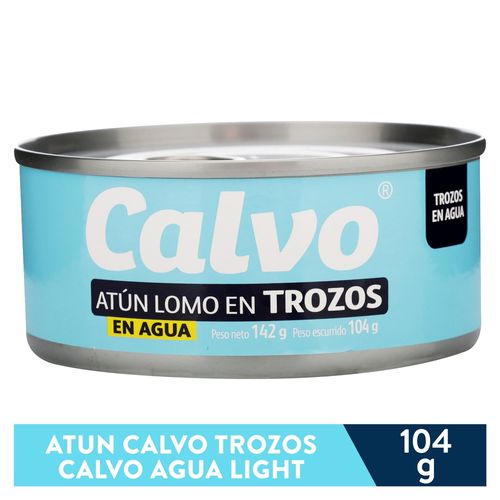 Atún Calvo Trozos En Agua Light - 142gr