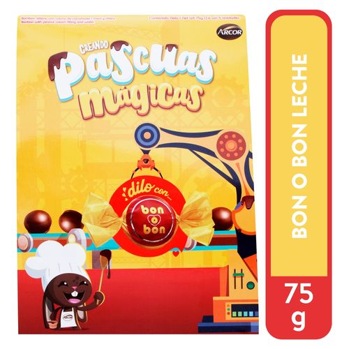 Chocolate Arcor bon o bon leche - 75 g