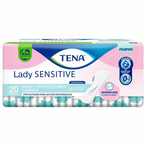 Protectores diarios Tena Lady sensitive - 20 Uds