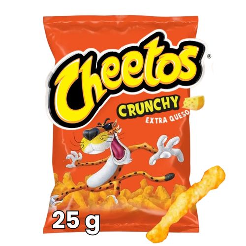 Snacks Cheetos Crunchy Extra Queso - 25 g