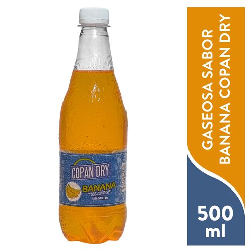 Gaseosa Copan Dry Sabor Banana 500ml