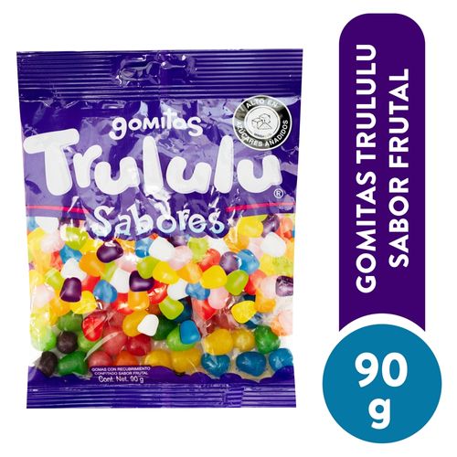 Gomitas Trululu Sabor Frutal - 90 g