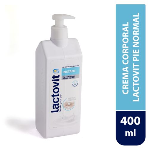 Crema Lactovit Leche Corpor Normal 400ml