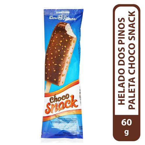 Paleta de helado Dos Pinos choco snack - 60 g