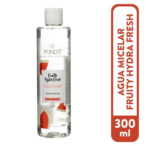 Agua Micelar Ponds Aroma Sandia en Líquido - 300 ml