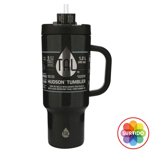 Tal Vaso Termico Doble Pared Con Pajilla