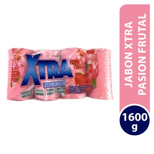 Jabon Xtra pasion frutal - 1600 g