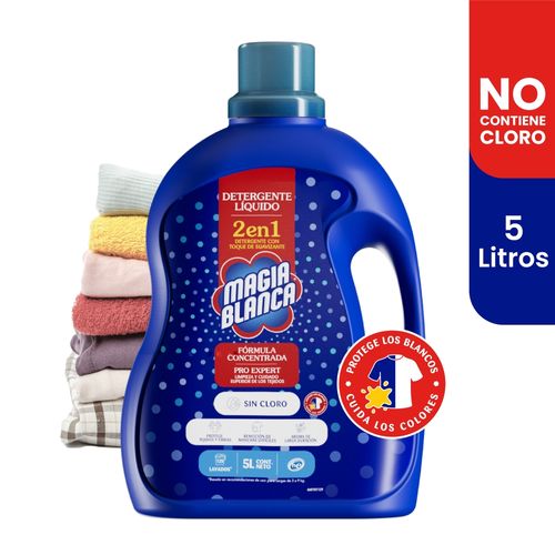 Detergente Líquido Magia Blanca - 5 L