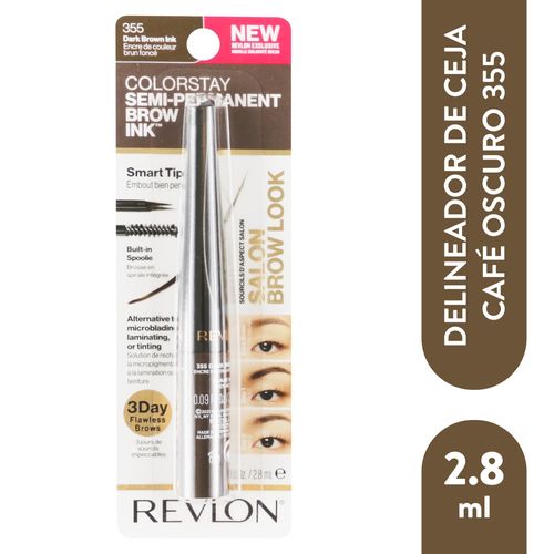 Lapiz Cejas Revlon Semi Perma Dark 2 8Ml