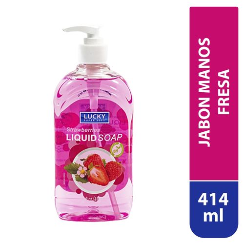 Jabon Manos Fresa 414 Ml