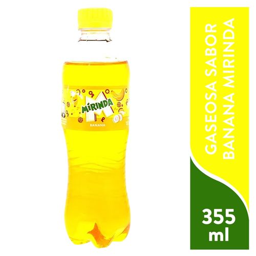 Gaseosa Mirinda Banana 355 Ml