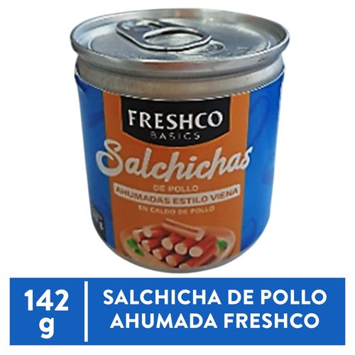 Salchicha De Pollo Freshco Basics Ahumada - 142 g