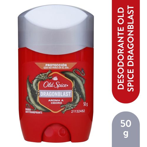 Desodorante Old Spice Barra Dragon 50 Gr