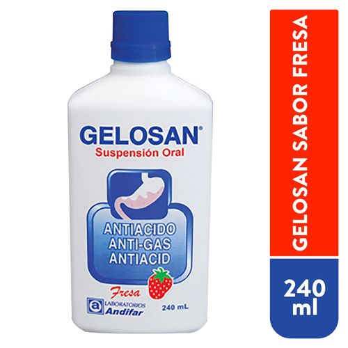 Gelosan Andifar Antiacido Fresa 240Ml