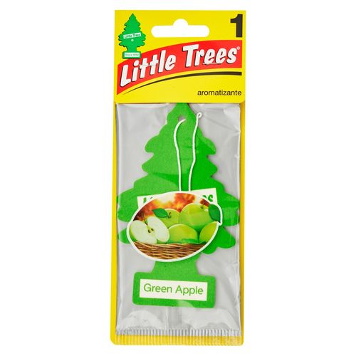 1Pack Aromatizante Little Tree  Car Freshner Pinito Manzana