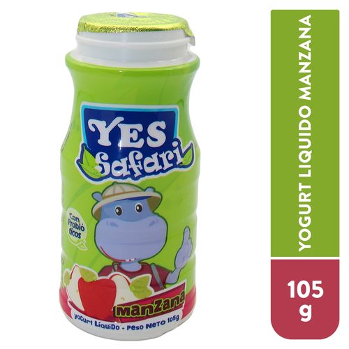 Yogurt Yes Liquido Safari Manzana - 100Ml