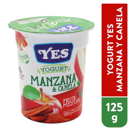 Yogurt Yes Manzana Canela - 125 g