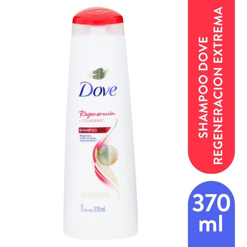 Shampoo Dove Regeneración Extrema en Líquido - 370 ml