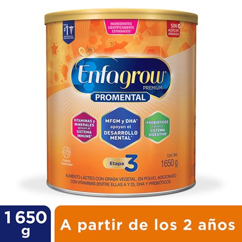 Fórmula infantil Enfagrow promental etapa 3 - 1650 g