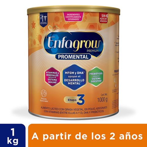 Fórmula infantil Enfagrow promental etapa 3 - 1000 g