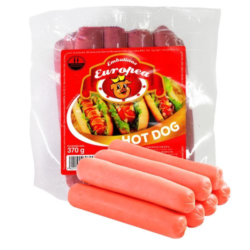 Hot dog Europea -370g