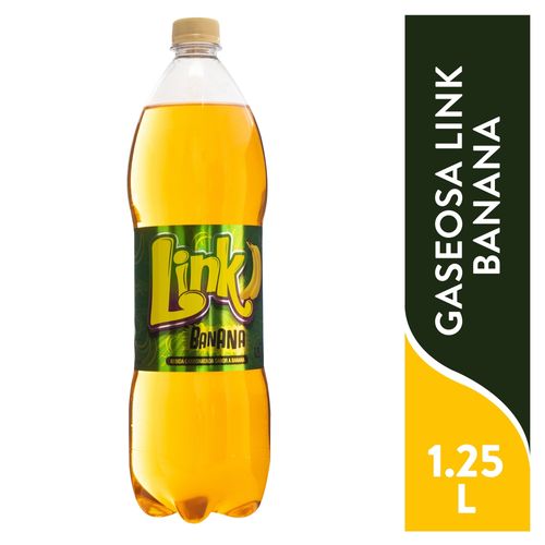 Gaseosa Sabor Banana Link - 1.25lt