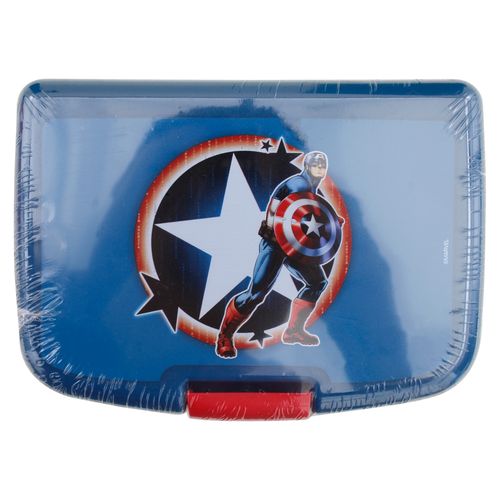 Capitan America Contenedor Plastico